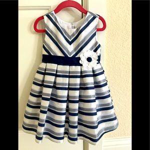 Jona Michelle sleeveless belted dress